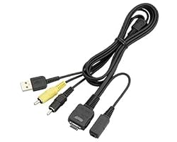 A Male to 2xRCA AV Cable + Charger for Sony (USB+RCA to Sony) by Pexell