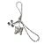 Butterfly Charm - Mobile Phone Jewelry / Bling - Stbf11