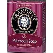 Bar Soap - Patchouli w/Aloe Vera, 3 oz ( Four Pack)