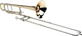Bach 42BO Stradivarius Series F Attachment Trombone, Lacquer Yellow Brass Bell Standard Slide - B000QFTJUQ