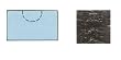 Barber And Beauty Shop Chair Mat - Marbleized Black