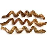Jones Natural Chews Curly Q Bully Stick 10in Natural Beef Treat