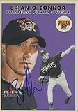 Brian O'Connor, Pittsburgh Pirates Autographed Card