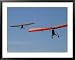Hang Glider Being Towed Aloft by an Ultralight Aircraft Framed Art Poster Print by Skip Brown, 39x31
