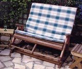 RIKU SINGLE ROCKING CHAIR CUSHION - GREEN