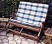RIKU SINGLE ROCKING CHAIR CUSHION - GREEN