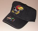 Kansas Jayhawks Relax Navy Washed Hat Cap NWT (S)