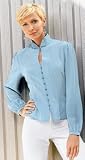 ELEGANT KEYHOLE BLOUSE