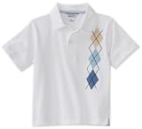 Kitestrings Boys 2-7 Toddler Jersey Argyle Short Sleeve Polo