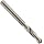 Cleveland 2133 Style Cobalt Steel Short Length Drill Bit, Bronze Oxide, Round Shank, 135 Degree Split Point