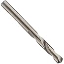 Cleveland 2133 Style Cobalt Steel Short Length Drill Bit, Bronze Oxide, Round Shank, 135 Degree Split Point, #37 (Pack of 10)