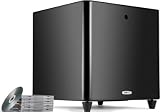 Polk Audio DSW PRO 600 12-Inch Powered Subwoofer (Single, Black)