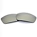 Polarized Replacement Sunglasses Lenses for Spy Optics Dirk (Silver Mirror)