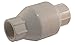 Jomar | 210-306, 1-1/4", T-711, Thermoplastic Check Valve, PVC, In-Line, Schedule 40, Threaded Connection, 150 WOG