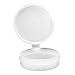 Dynalon 226254-0025 Polyethylene Resin Hinged Lid Lab Storage and Specimen Container, 0.25oz Capacity (Case of 100)