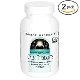Source Naturals Calm Thoughts, 90 Tablets (Pack of 2)
