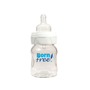 Born Free - 5 oz. Wide Neck Glass Bottle 2 Pack