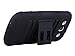 Galaxy s3 case,S3 Case, ULAK [Heavy Duty] Black Holster Protective Hybrid Case with Built-in Kickstand Belt Clip Dust Scratch Shock Resistance Anti-slip Cover for Samsung Galaxy S3 III i9300