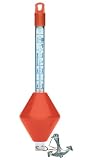 Pool Thermometer Buoy Orange 22 inch