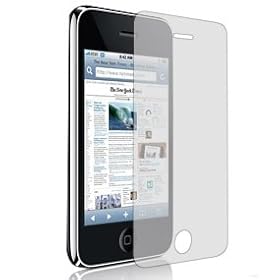 6 Pack of Clear Film LCD Front Screen Shield Scratch Protector Guard for iPhone 3G/3GS
