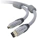 Silver Series IEEE-1394 4-PIN To 6-PIN Firewire Cable