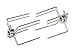RCK Sales Rotisserie Forks for Grilling Set of Two (2) Forks Chrome Plated for 1/4