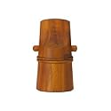 Dansk Woodenware Wood Classics Peppermill W/ Salt Shaker-Hank