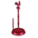 Old Dutch 051SR 2-Tone Rooster-Design Standing Paper-Towel Holder, Red