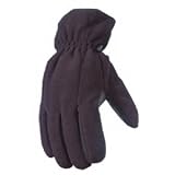 Wells Lamont #6037 Black Mens Fleece Gloves