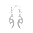 Tribal Spikes Earrings - Stainless Steel - 1'' Length Tribal Spikes Earrings - Stainless Steel - 1'' Length