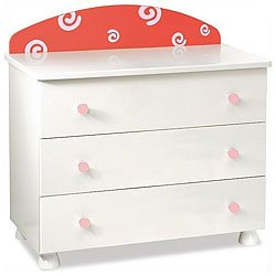 Roby Baby Nursery Chest of Drawers by Azur