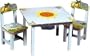 Guidecraft Safari Collection Table And Chairs Set