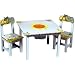 Guidecraft Safari Collection Table And Chairs Set