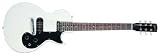 Gibson Melody Maker Electric Guitar, Worn White - Chrome Hardware