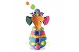 Tiny Love Musical Stack and Ball Game, Orange Elephant