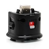 Cosmos MotionPlus BLACK (Motion Plus) Controller for Wii Nintendo Game Cons ....