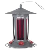 Birdscapes 223 Lightpost Top Fill Hummingbird Feeder, 24 oz capacity