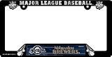 MLB Milwaukee Brewers License Plate Frame (2-Pack)