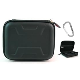 3.5 Camera Hard Case for 3.5 Camera Hard Case for Samsung NV3 Digital Camera Sleeve Case With External Compartment Pocket Color Black. + An Ekatomi Hook.
