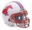 Southern Methodist (SMU) Mustangs NCAA Mini Authentic Football Helmet