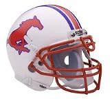 Southern Methodist (SMU) Mustangs NCAA Mini Authentic Football Helmet From Schutt