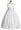 New Wide Sash Satin & Organza Dress Sz 2 (Sk 2996)