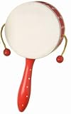New Classic Toys 0485 Monkey Drum Red