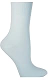 Baby Blue Socks | Ladies 3 Pack