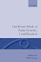 The Prose Works of Fulke Greville, Lord Brooke (Oxford English Texts)