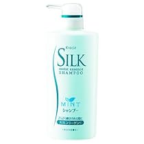 シルク　モイストエッセンスシャンプー（ミント）　ポンプ　５２０ｍｌ
