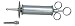 Grafco Chrome Plated Ear & Bladder Syringe, 2 oz.