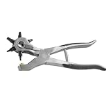Professional-Grade Leather Punch Pliers - Solid Drop-Forged Steel - 6 Sizes 2.0 - 5.0mm
