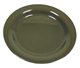 Melamine-Suppenteller oliv