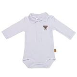Produkt-Bild: Steiff Unisex - Baby Body 0008693, Gr. 80, Wei&szlig; (bright white 1000)